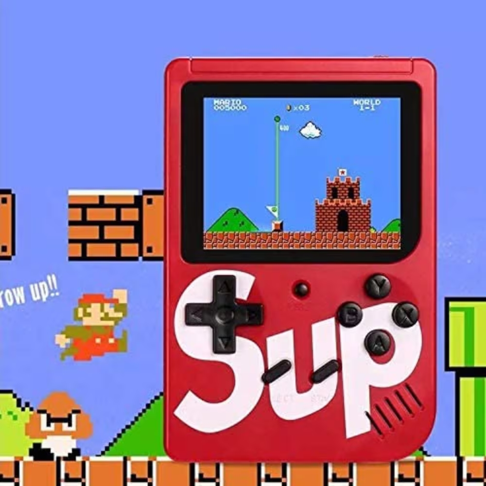 SUP Game Box Plus Console With Controller 400 in 1 Retro Video Games For Kids Handheld Game PAD Gamebox Connects with LCD / TV