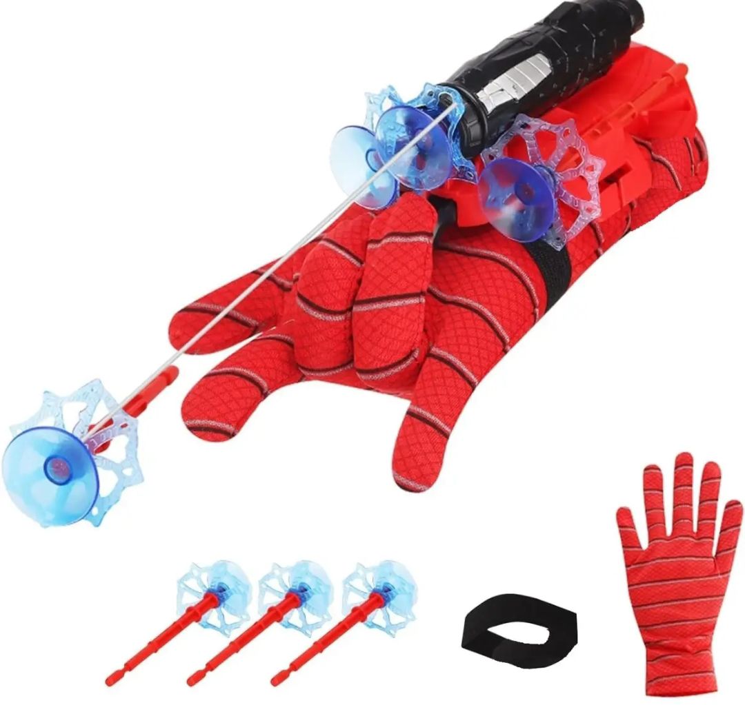 Unleash Spidey's Powers Spiderman Action Toy Figure Web Shooter Set for Heroes
