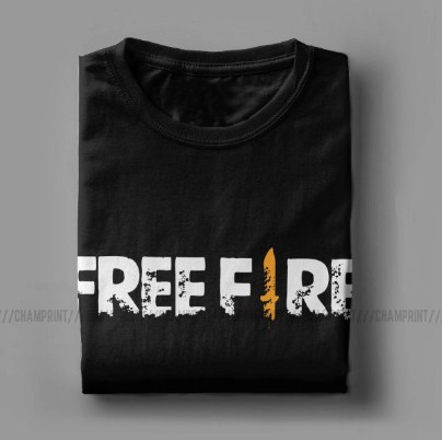 Free Fire printed Summer 100% Cotton T-Shirt