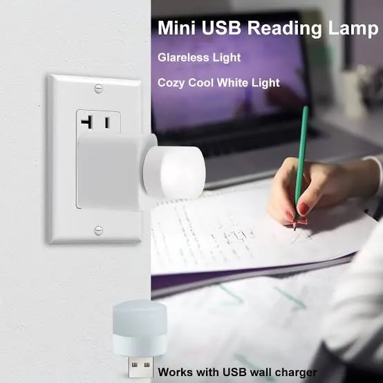 Pack of 5 & 1 USB LED Night Bulb | Night Bulb | LED Night Light | USB Light | USB Bulb | Night Light | Universal for Laptops, Power banks, Mobile Chargers & Other USB supported port