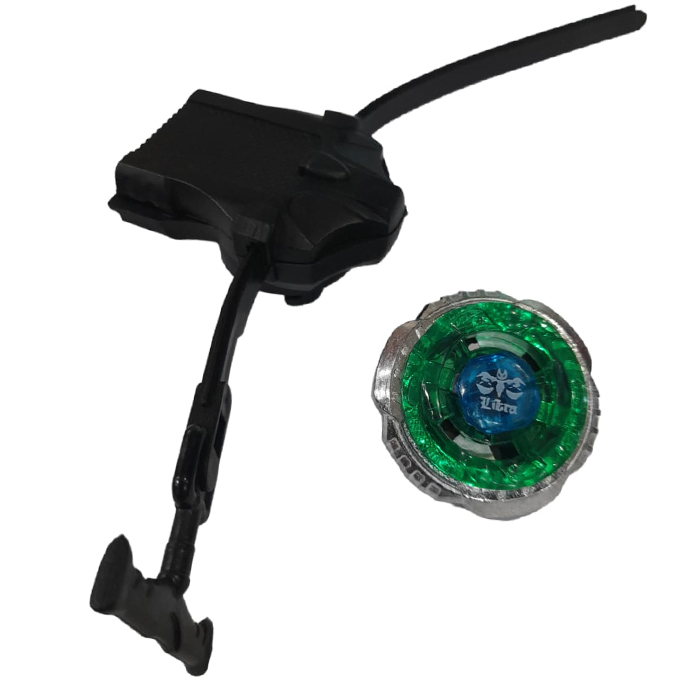 Beyblade Masters combat Rapidity Fight Toy for boys with 6D Launcher Grip Set Collection - Green
