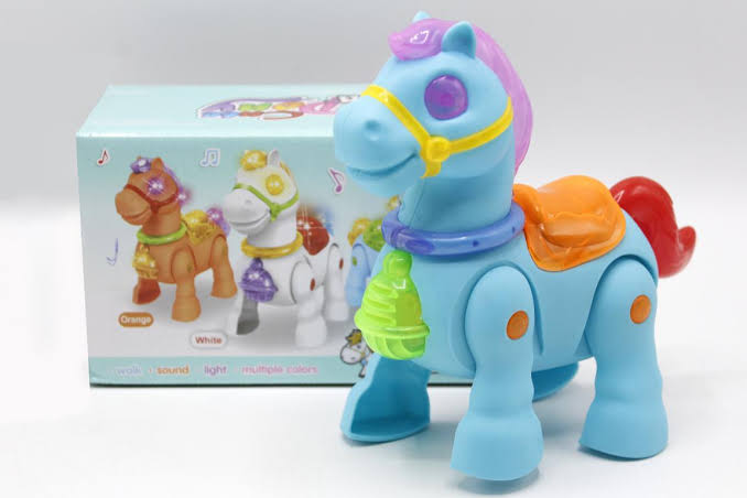 Walking Horse Toy With Light & Sound