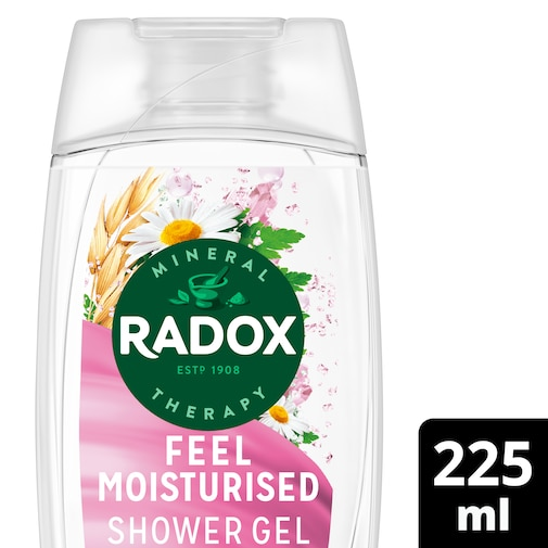 Radox Feel Moisturised Shower Gel | Body Cleansing Care | 225ml