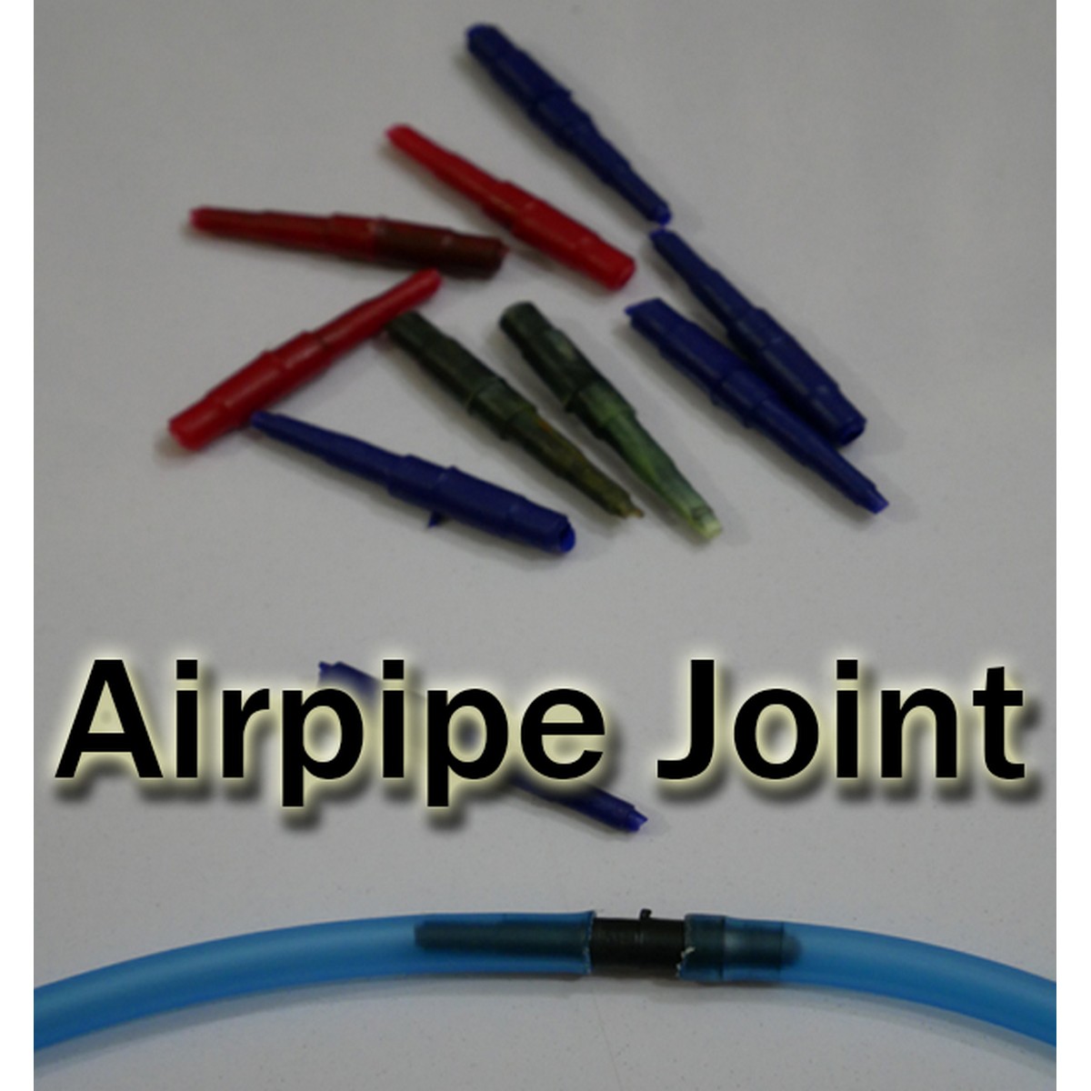 Fish Aquarium Air Pipe Joint 5 Pieces