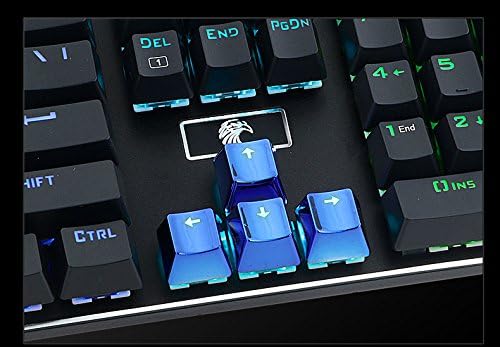 12 Key Keycaps Electroplated Metal Coating PBT Game Player Keycaps for ...