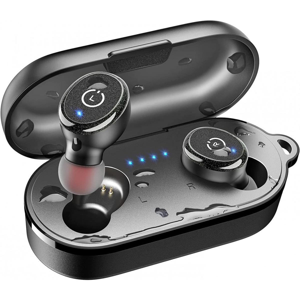 TOZO T10 Bluetooth Wireless Earbuds with Wireless Charging