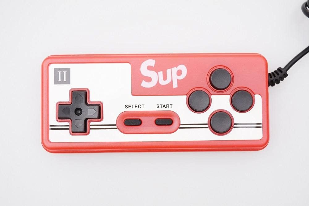 SUP Game Controller - Only Controller/Joystick for 400 in 1 Handheld Gaming Console - Wired Extra Controller Gamepad for SUP Retro Game Box - Red