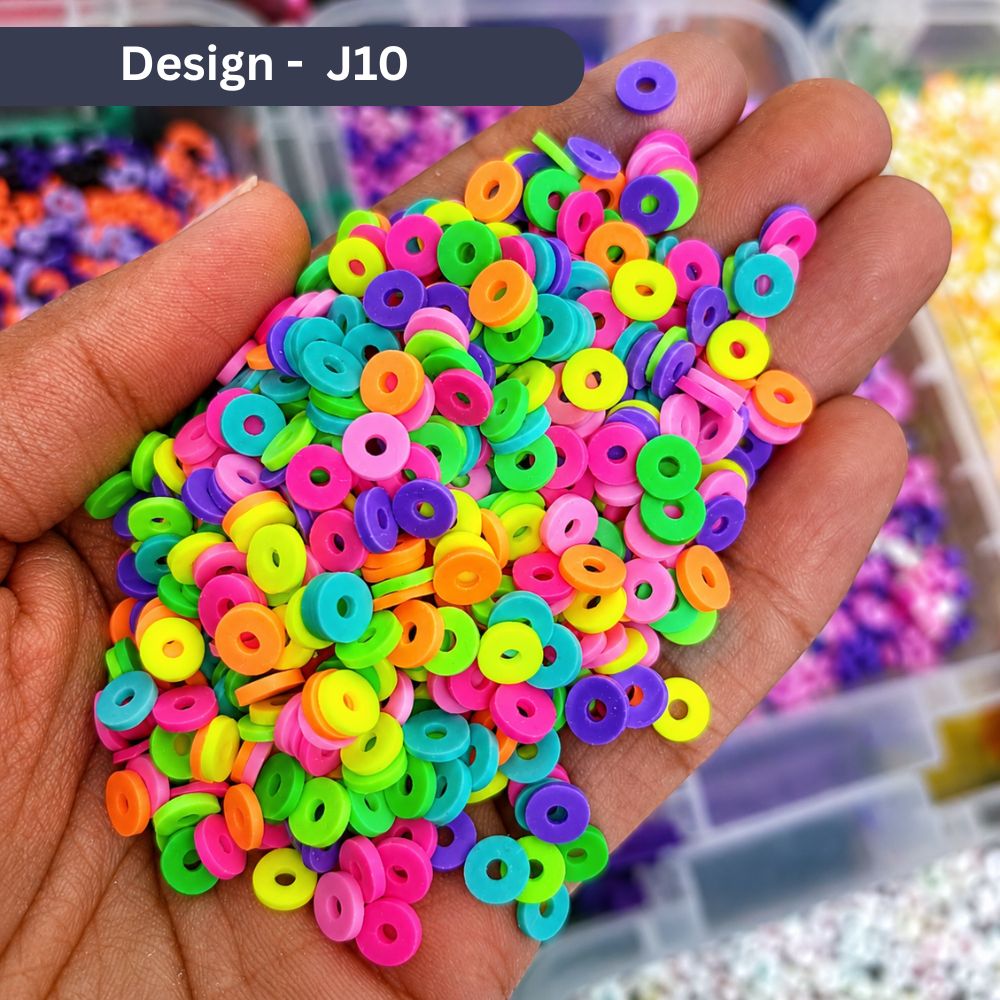 250/500/1000/5000/ Pcs Jewelry Making Clay Rings Material Bracelet Rings Multicolor Multicolor Mix Clay Rings For Bracelet Making Buy Rings For Bracelet Beads Material Jewelry Making by SAMS COLLECTION