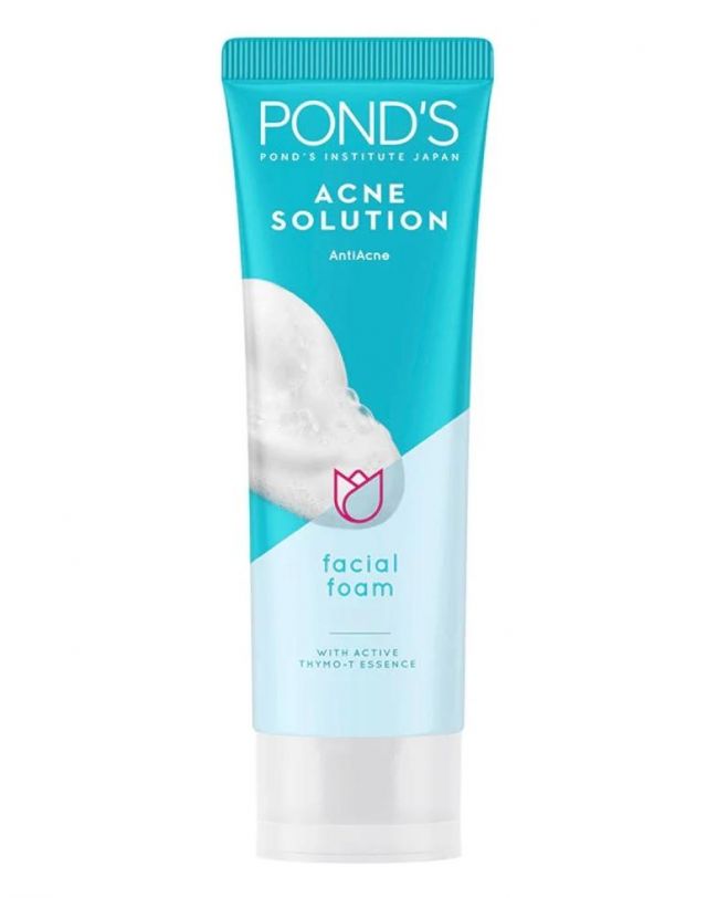 ponds facial foam acne solution