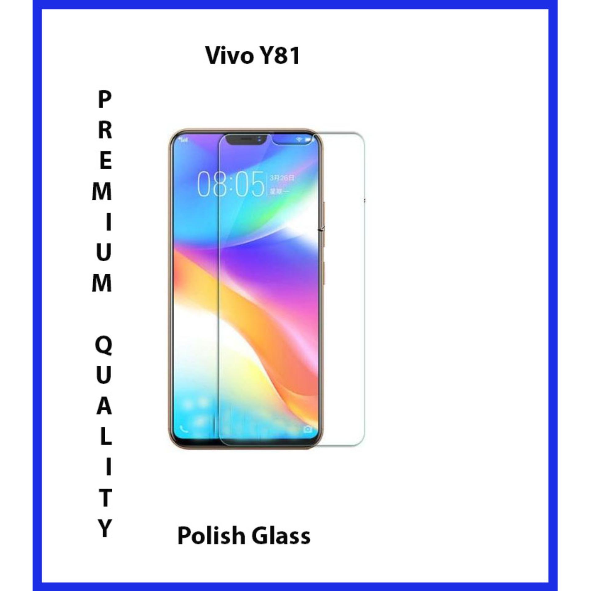 Vivo Y81 Tempered Glass Screen Protector Polish Glass For Vivo Y81