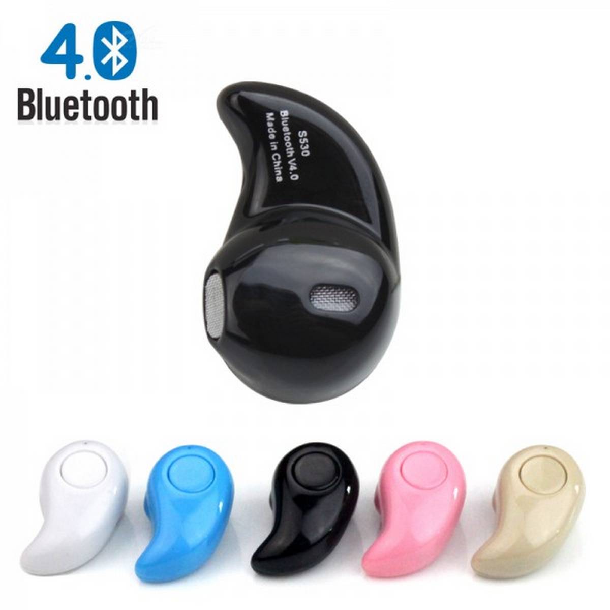 Mini Invisible Ultra Bluetooth Mini Bluetooth Wireless Stereo Headset/Earphone/Handsfree/Headphone With Mic Universal Handsfree & For All Android Phones/Bluetooth Headset For All Mobiles/Special Blue Tooth Headset