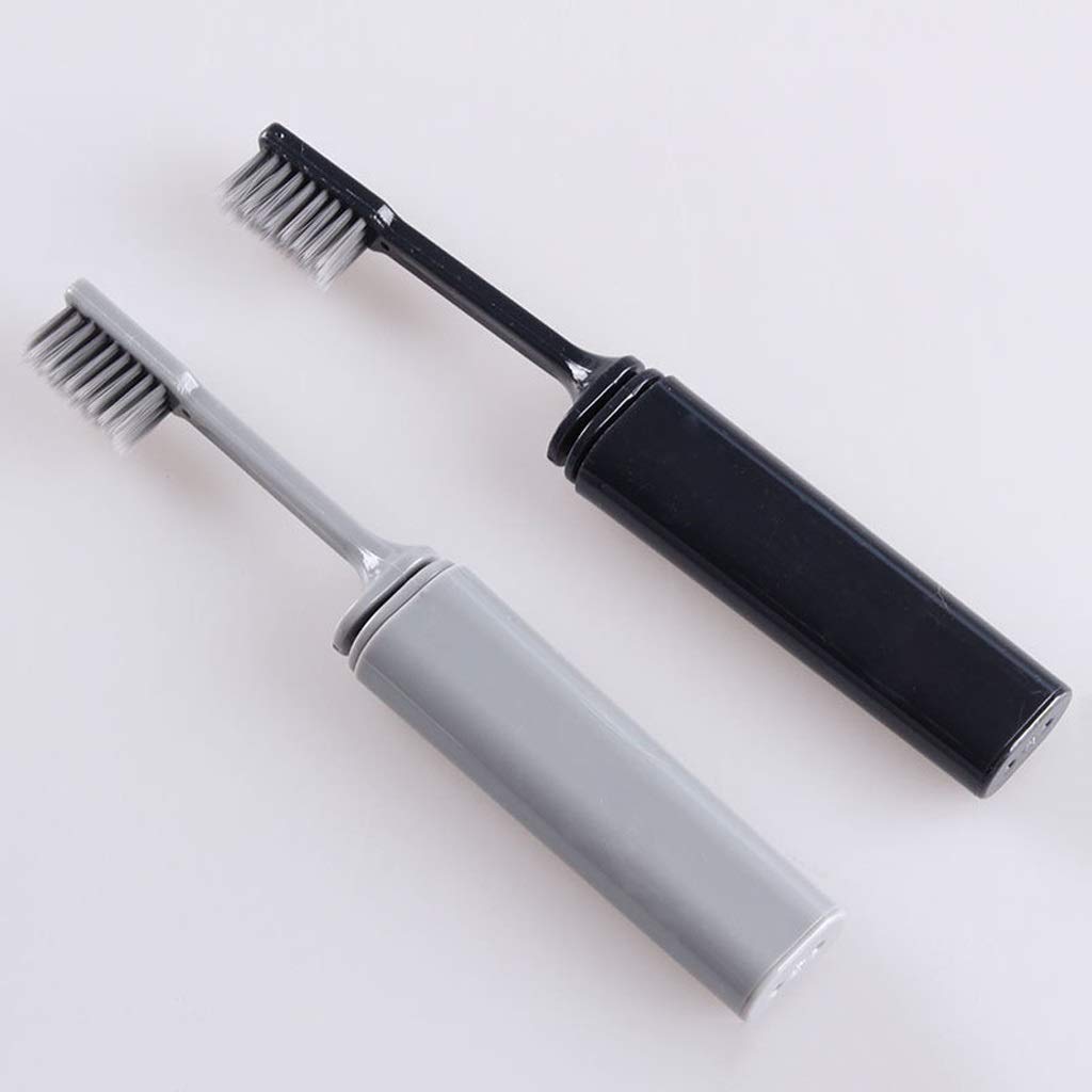 Portable Toothbrush - Traveling Toothbrush | Portable Soft Bristles Hygienic Teeth Brush for Flossing Alternative Care