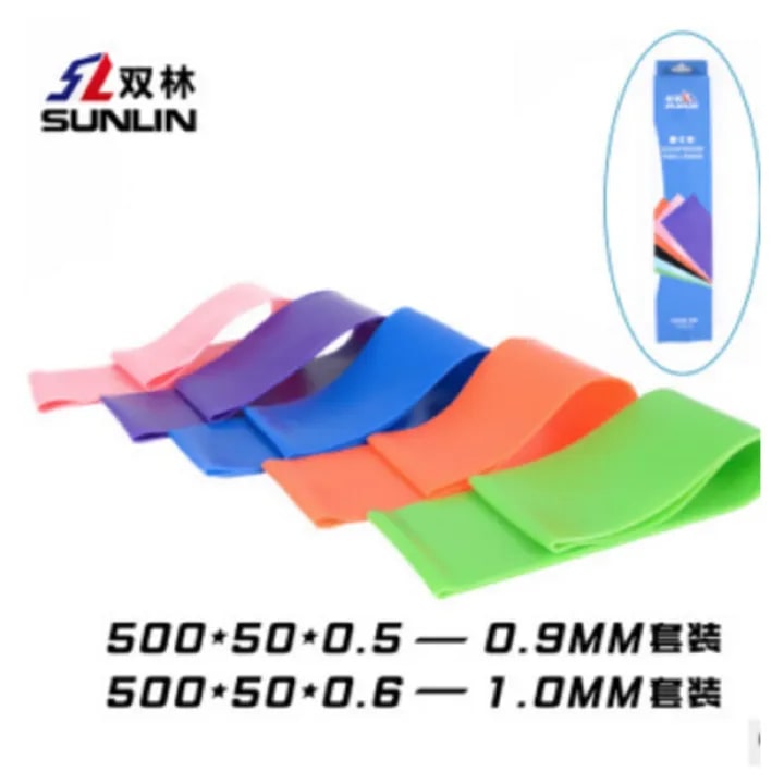 Resistance Band Loop 1 Piece Elastic Fitness Exercise Equipment for Home Gym Training
