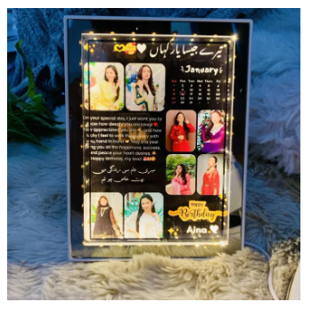 Customized Magic Mirror LED Photo Frame | Birthday Gift Photo Frame | 3D Effect Frame with Lights | Wall Hanging Photo Frames | magic mirror photo frame with led lightmagic mirror photo frame | photo frames for wall hanging | Couple Gift Frame |