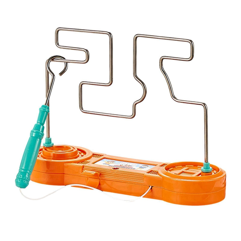Super maze game-Bump Maze Toy Electric Dont Buzz the Wire Game Classic Tabletop Puzzle Game Retro Toys for Family Gathering