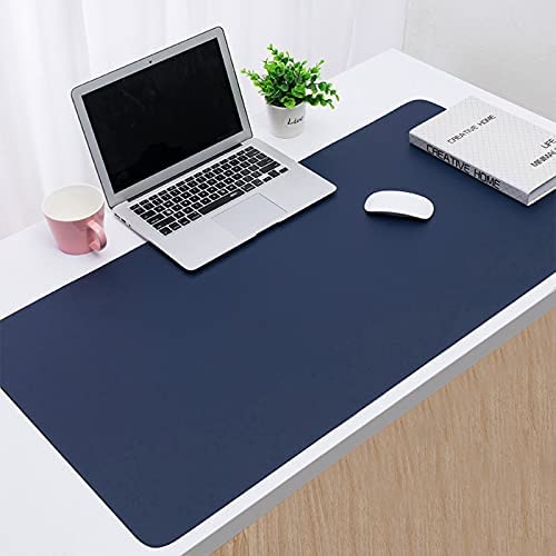 Laptop Matt 13x30 inches Large Mouse pad | Desk Matt, Computer Table Protector Matt | Multi use Synthetic Leather Matt| Large Mousepad