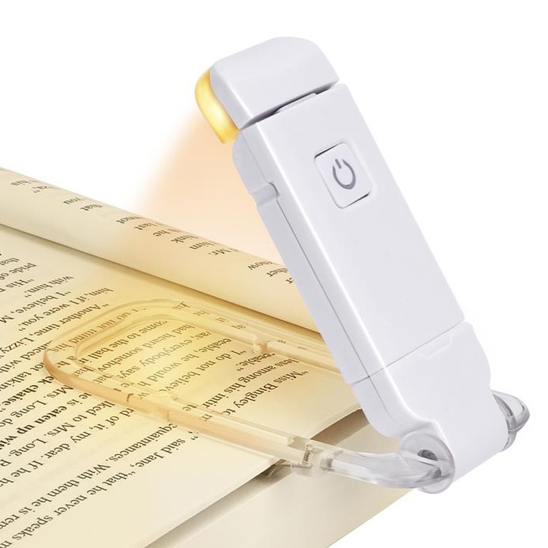 Mini Book Light Ultra Bright Bookmark Night Lamp Flexible Led Book