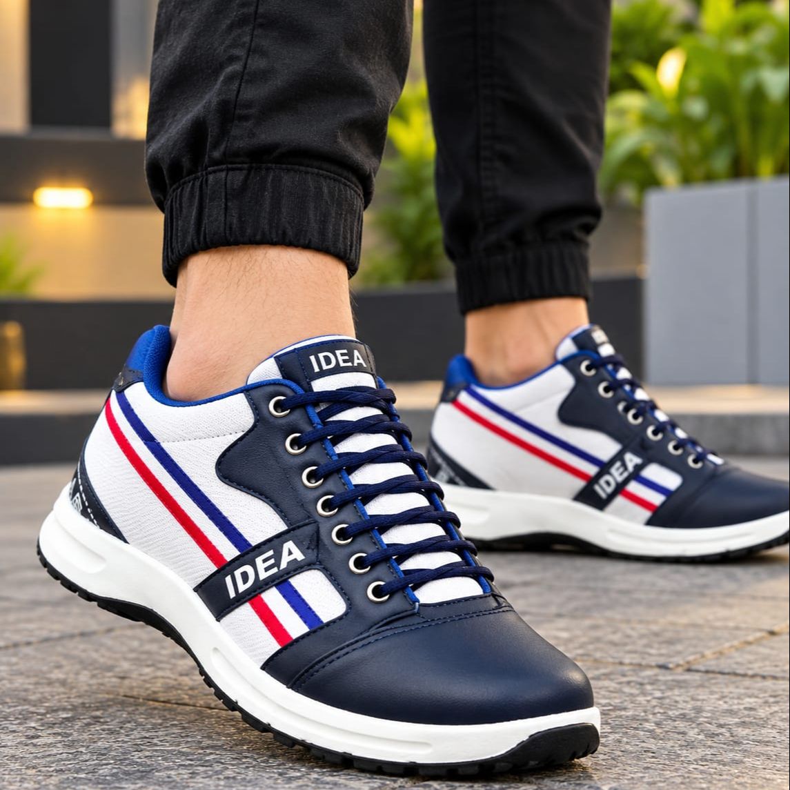 Men's Sneakers White Shoes Casual Spring Summer Outdoor Sneakers Sports Summer Athletic Shoes Running Sneakers White Training Tennis Boys Original Sneakers