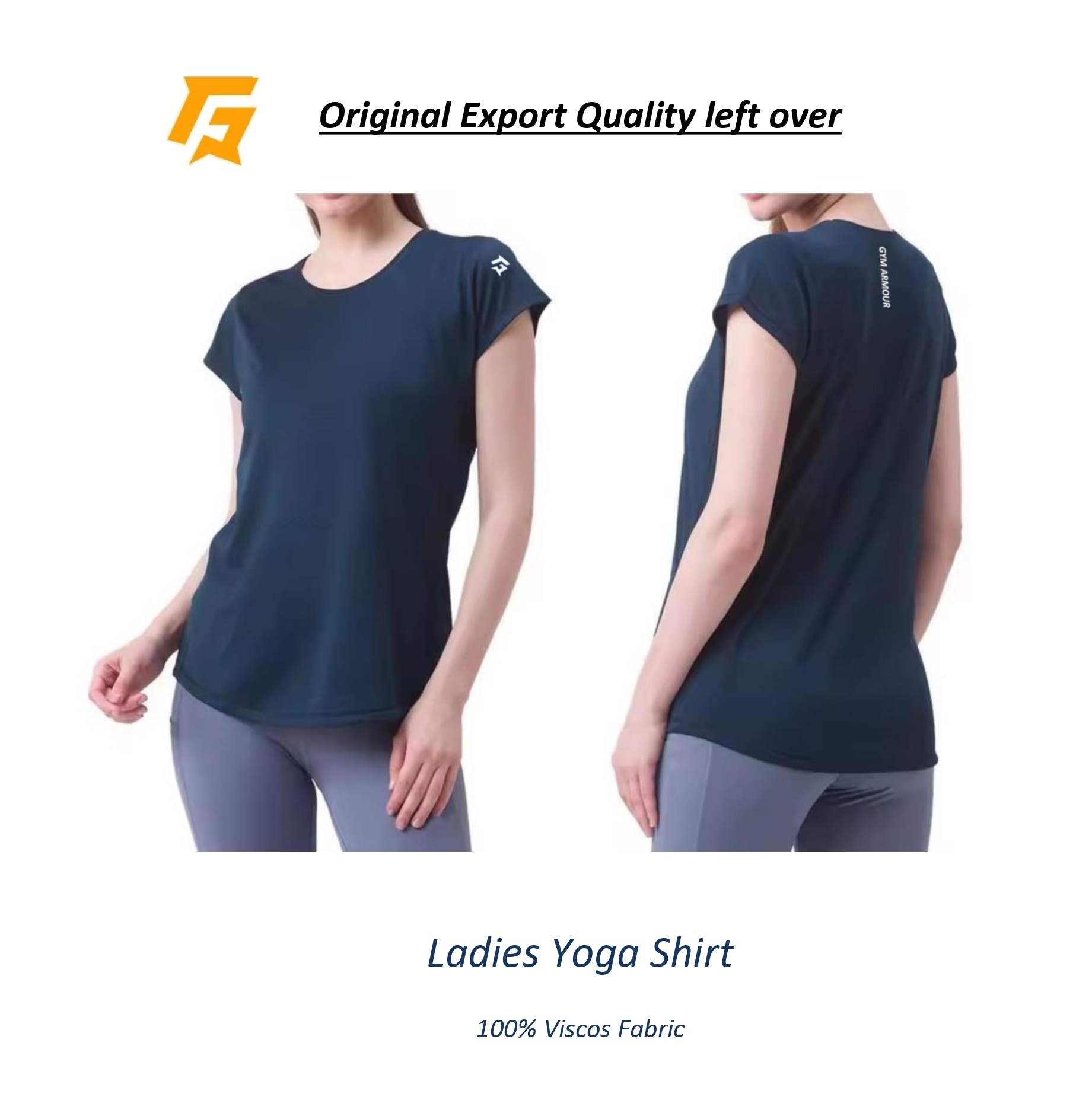 Gym Armor Ladies T-Shirt for Gym and Yoga