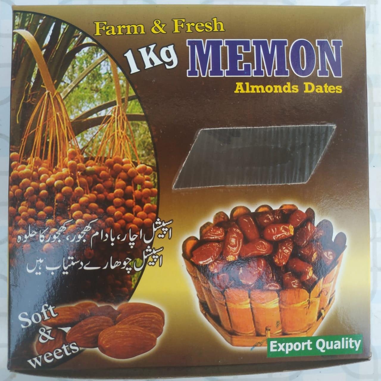 Almond Dates (badam Khajoor) Pack Of 1kg