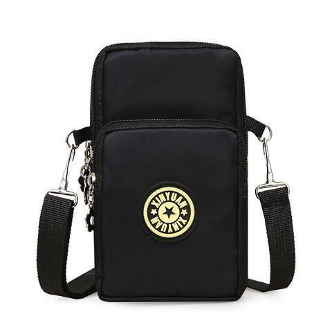 Balloon Nylon Mobile Phone Crossbody Bag – 3-Layer Wallet