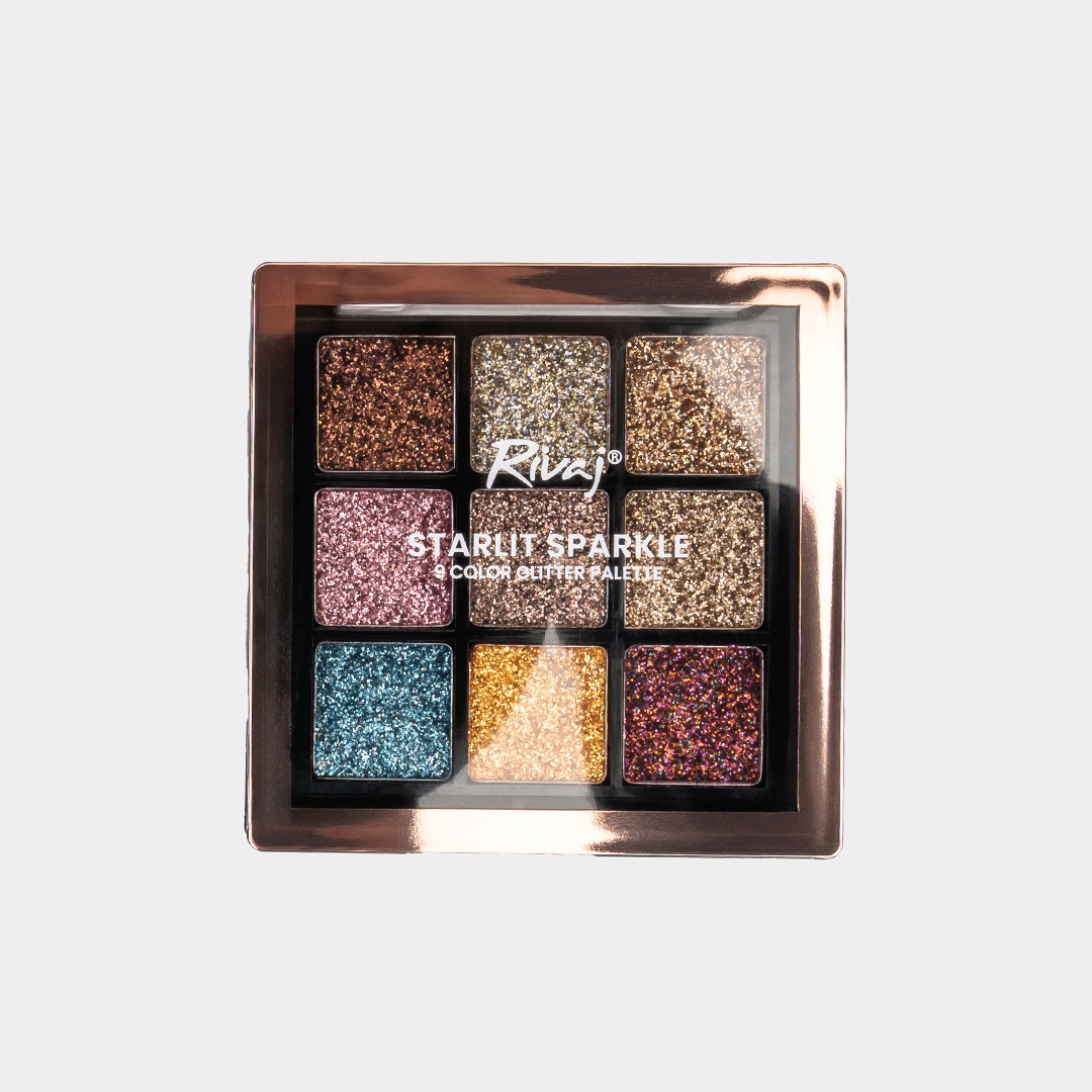 Rivaj Starlit Sparkle Glitter Palette