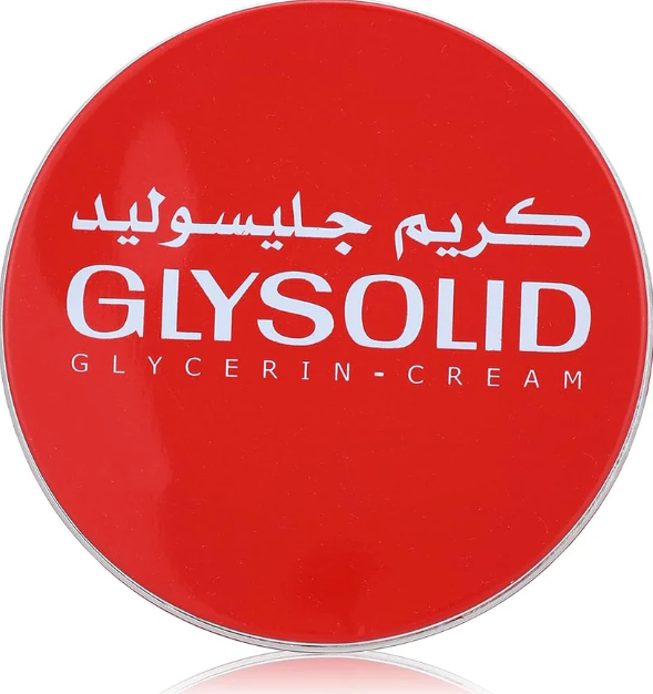 Glysolid Moisturizing Cream 80ml – Deep Hydration Cream for Dry & Rough Skin – Glycerin Skin Care Cream for Hands, Feet & Body