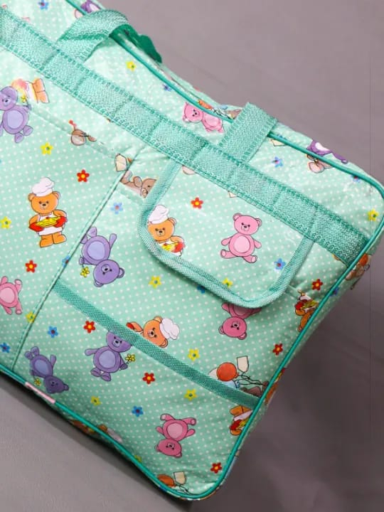 Light Green Baby Diaper Bag For Newborn NBB04