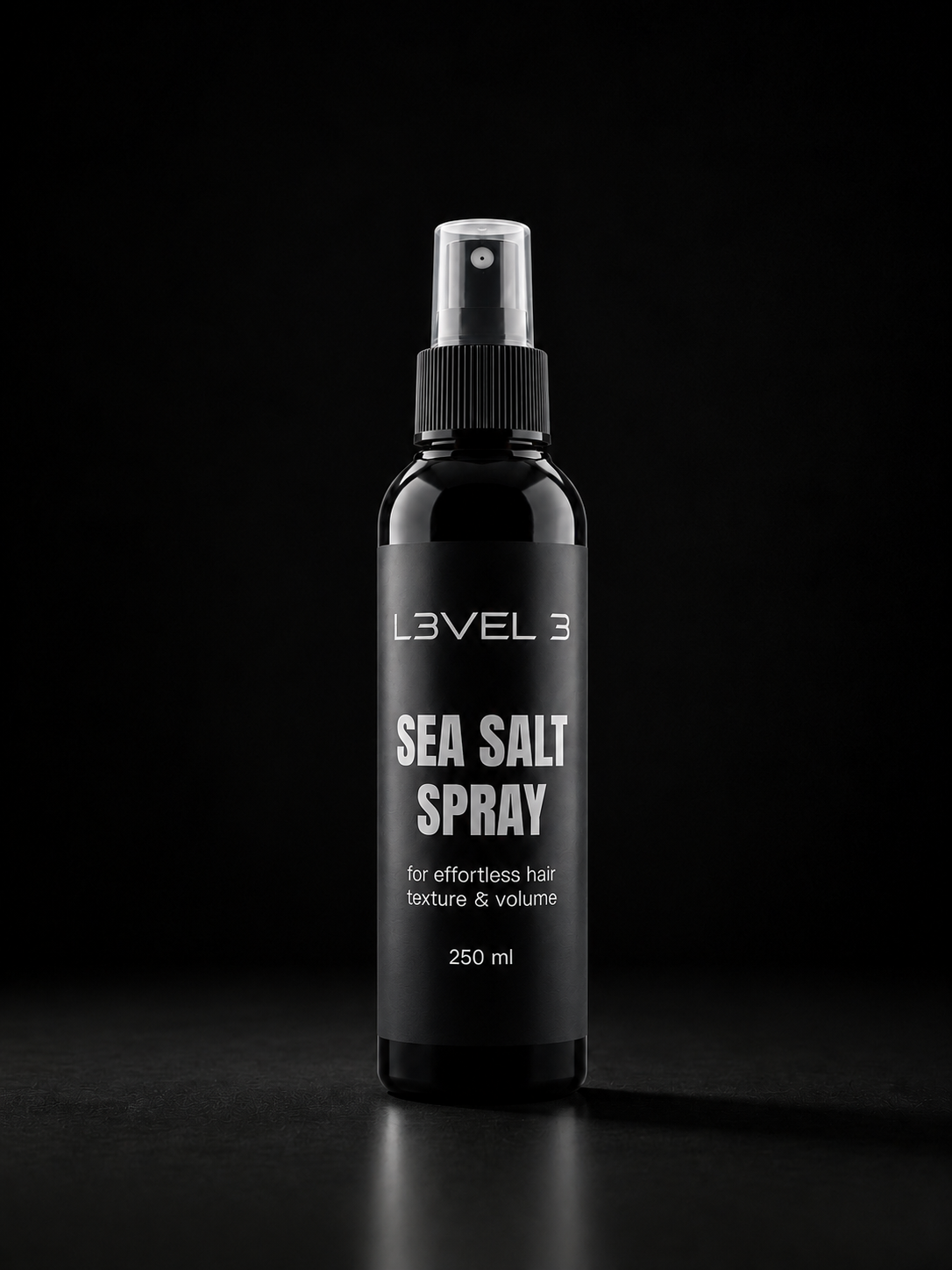Sea Salt Spray by L3VEL3 160ml ,  250ml for Effortless Hair Texture and Volume Hair Styling Spray