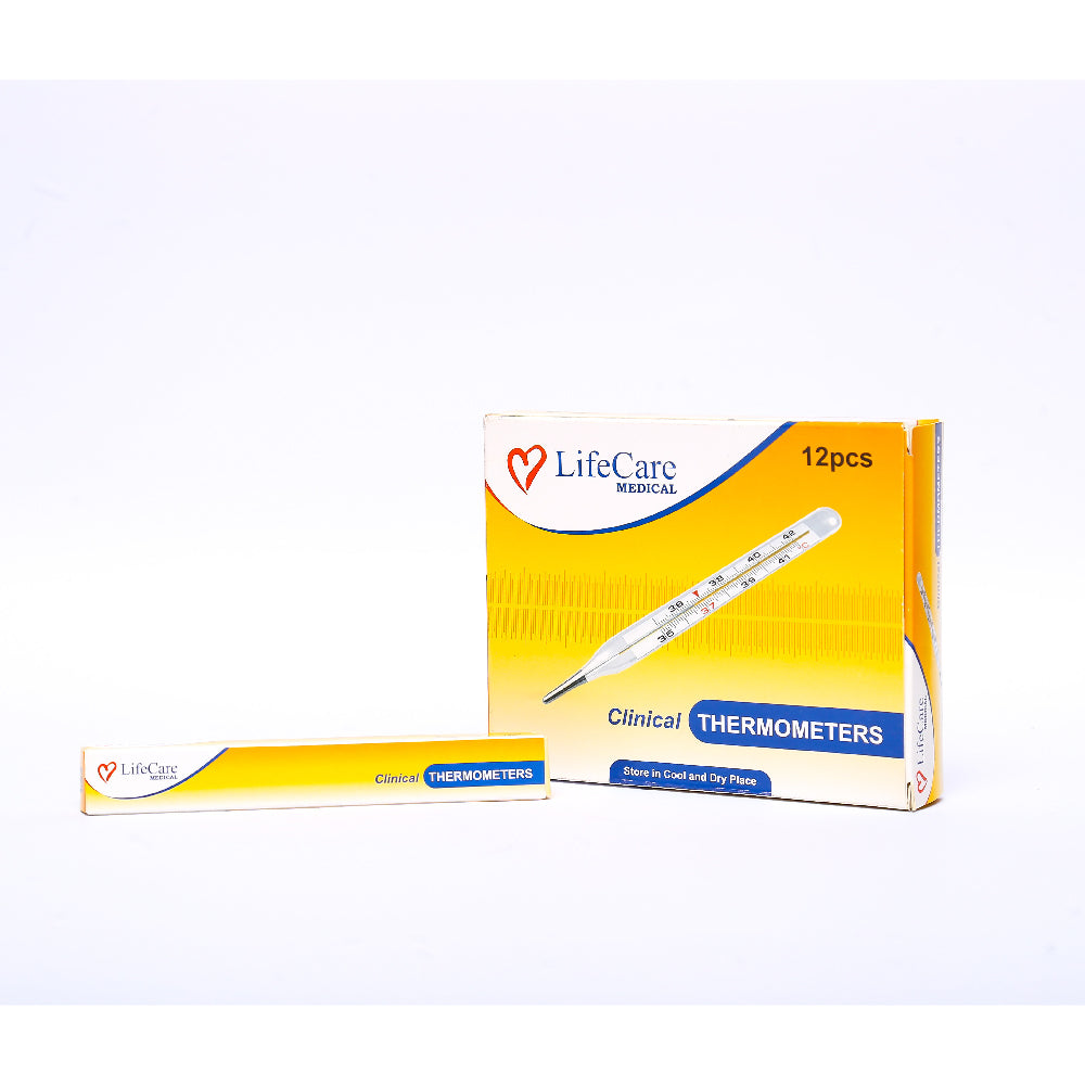 LifeCare Classic Traditional Clinical Glass Thermometer