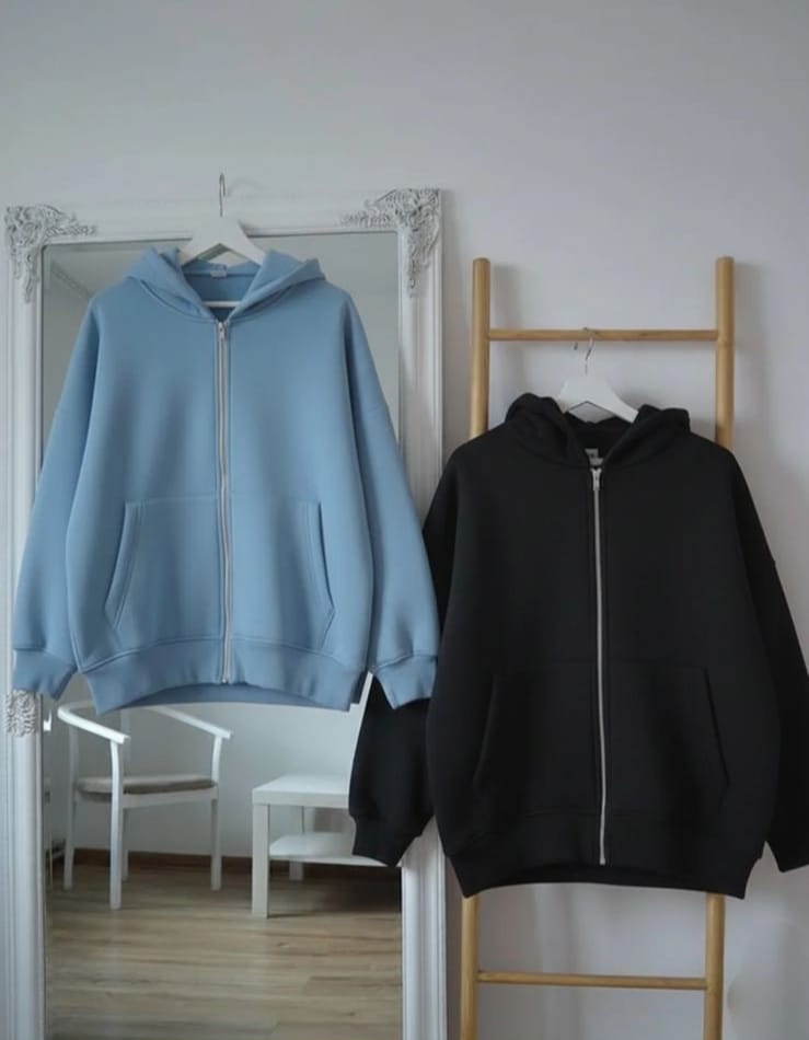 Men’s & Women’s Hoodie | Warm Zipper Sweatshirt for Winter