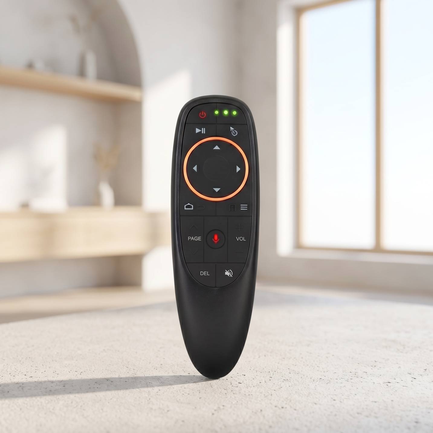 G10S Voice Air Mouse Remote Control with Gyroscope Voice Search & Google Assistant for Smart TV Android TV Box & Compatible Devices