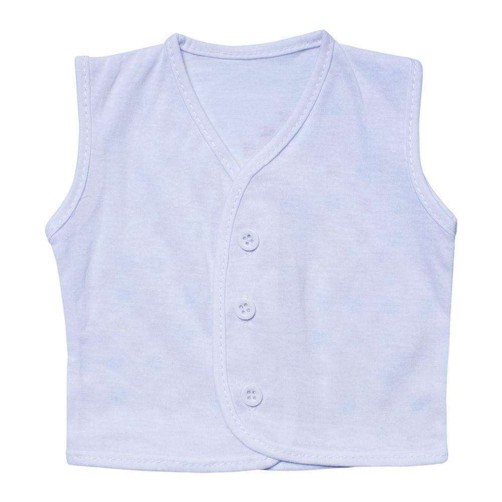 Momme Pack Of 3 Pieces Newborn Inner Sleeveless Vest Banyan In Cotton ...