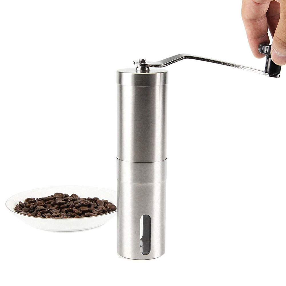 Stainless steel hotsell hand coffee grinder