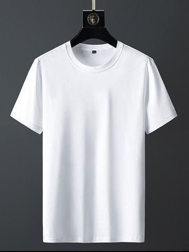 Richman Comfortable Fashion Solid Color Casual Tshirt for men | Crew Neck, Short Sleeve, Slight Stretch, Ideal for Men and Women, Perfect for Summer Tshirts For Boys/T Shirts For Girls