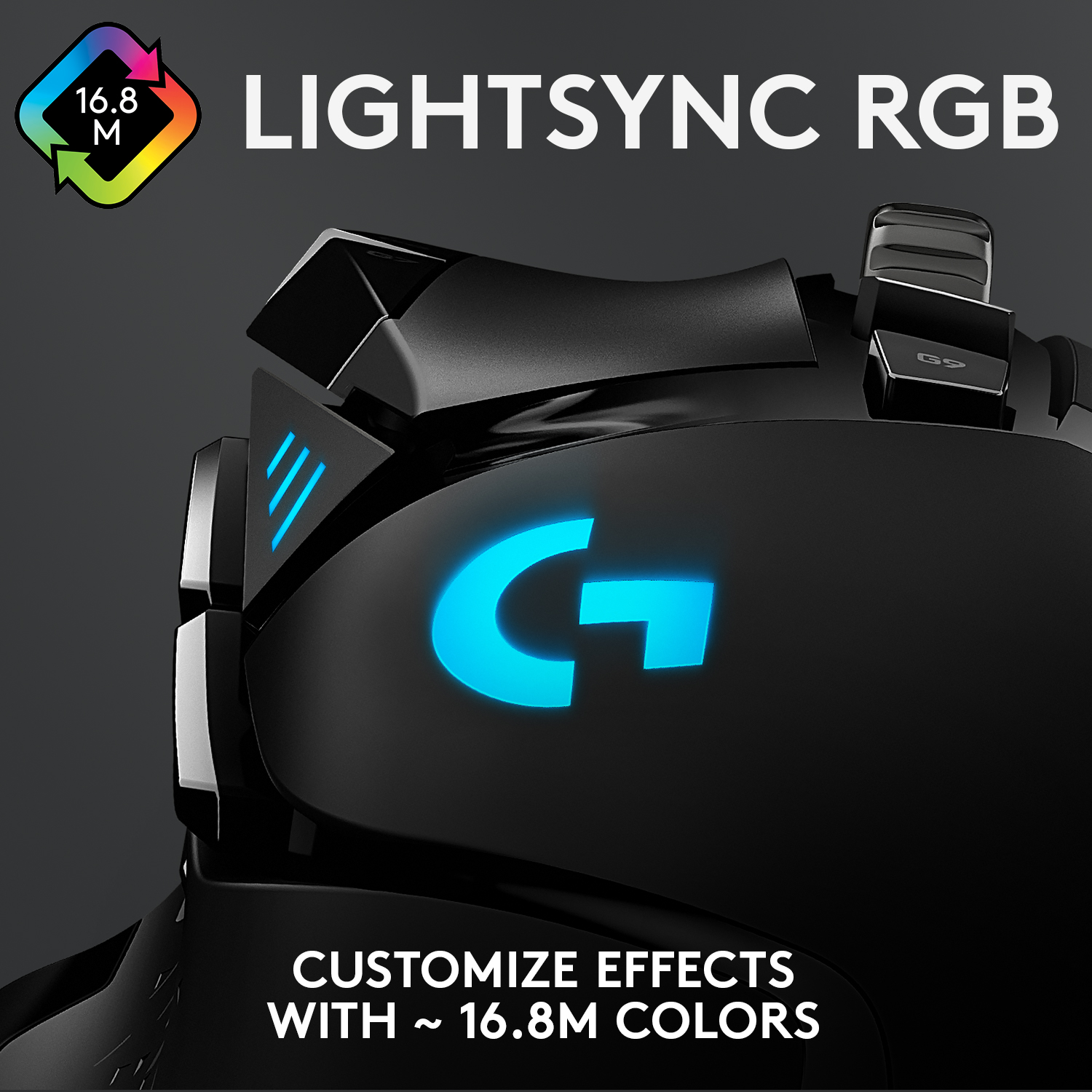 Logitech G502 Gaming Mouse HERO High Performance