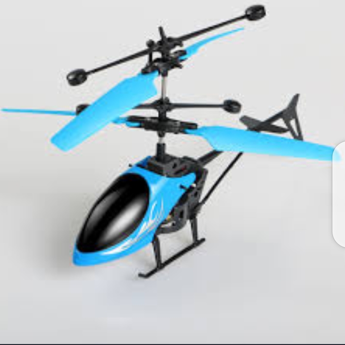 Flying helicopter (chargeable sensor operator)