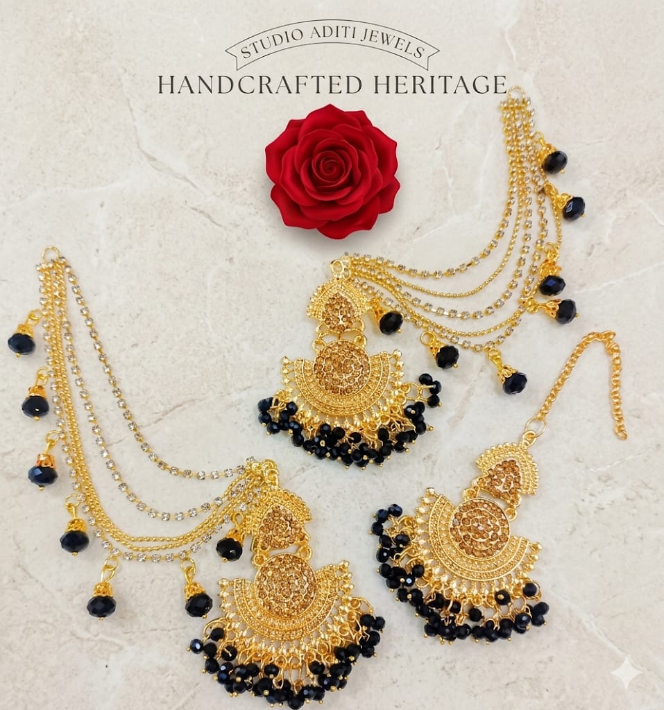 Long Lasting Polish Earring with Tika