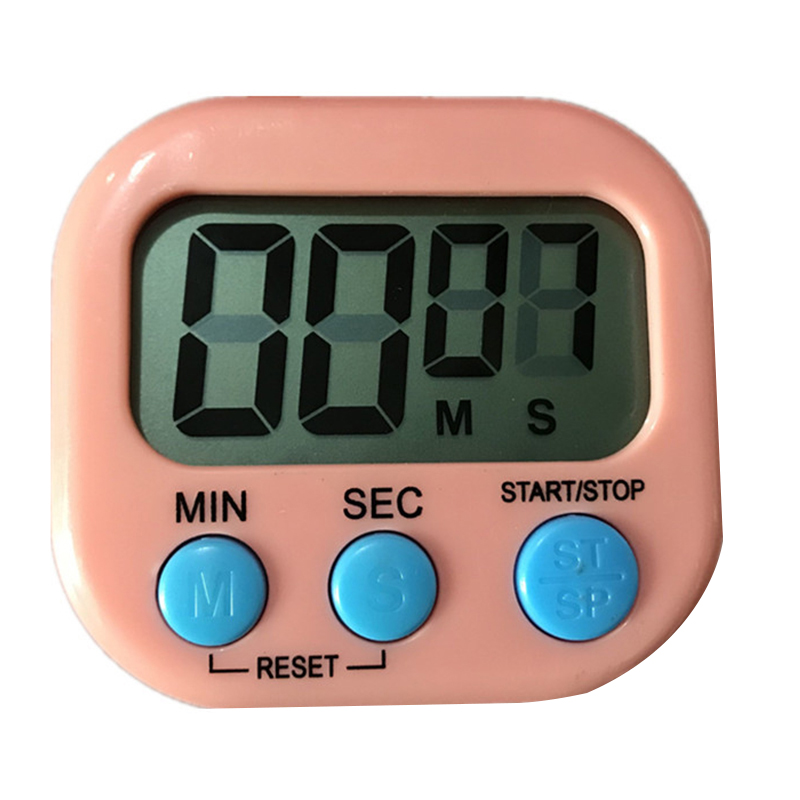 LED Counter Display Digital Timer Kitchen Alarm Clock Manual Electronic ...