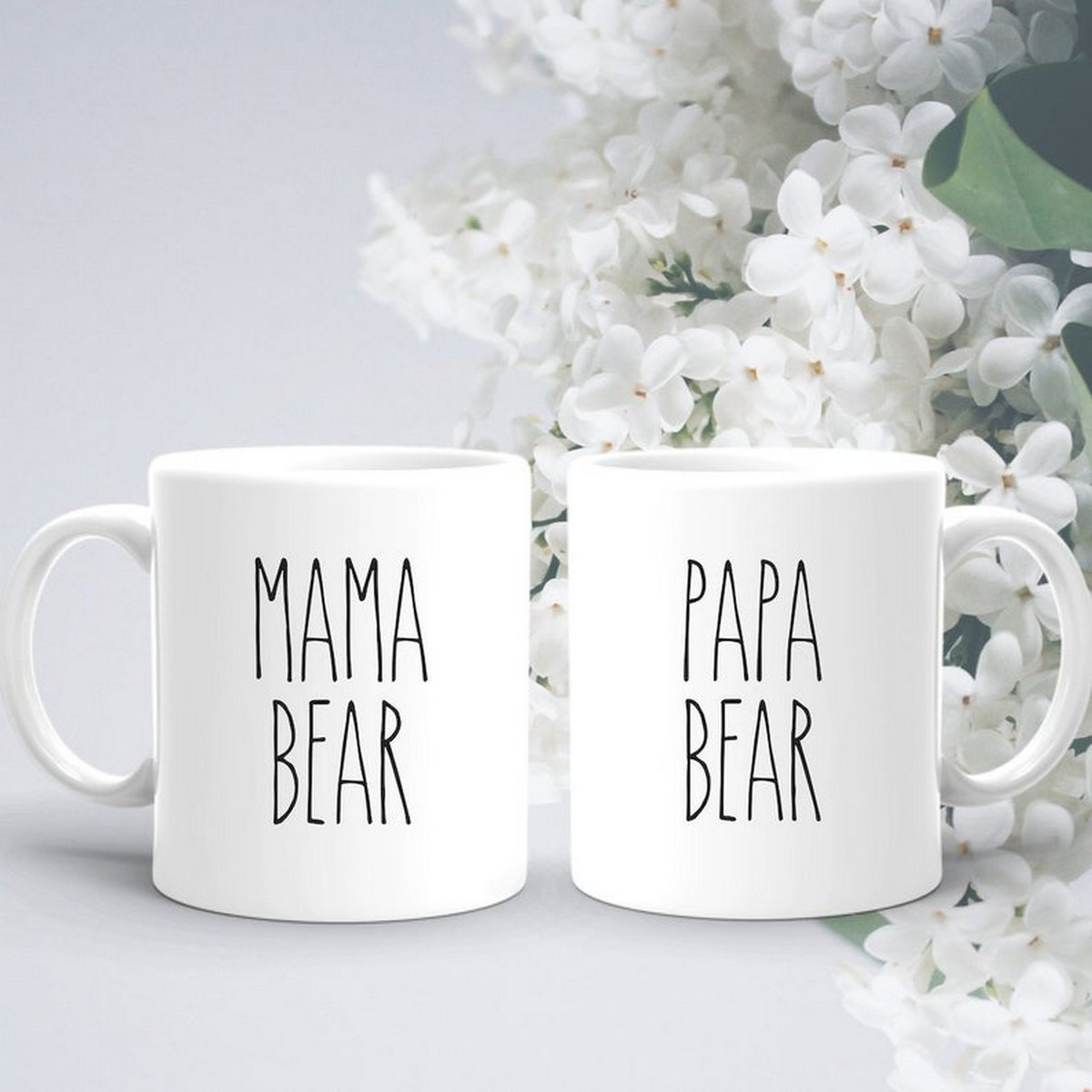 Mama Bear Papa Bear Mug Personalized Mug Mama Bear Mug New Mom