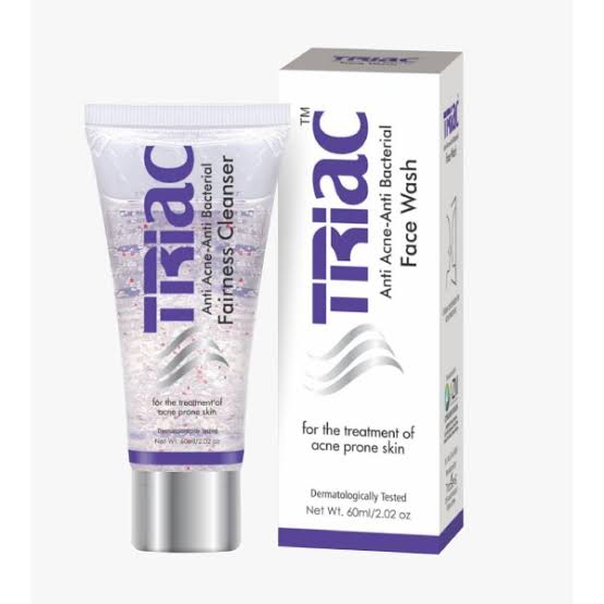 Triac Face Wash 60ml for Anti-Acne Fairness Cleanser price in Pakistan