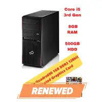 Renewed Fujitsu Tower Core I5 3rd Gen 4gb Ram 500gb Hdd Gaming Pc With 1gb Dedicated Gaming Card Buy Online At Best Prices In Pakistan Daraz Pk