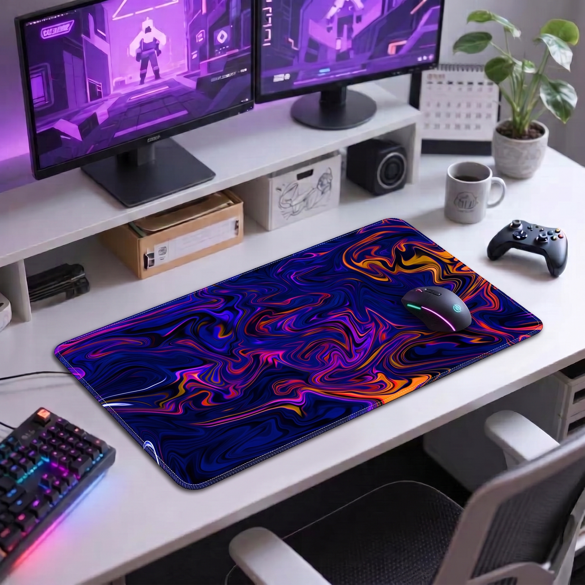 SIXZO Gaming Mouse Pad 600*300mm with 3mm thickness for Gaming and office Desk Mat Pad Mousepad