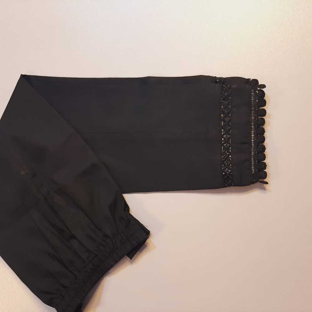 Velvet trousers Dundas Black size 40 FR in Velvet - 28189594