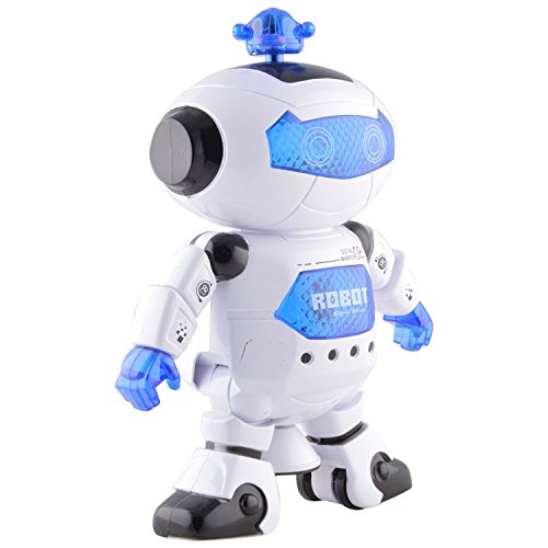 Dancing Robot Toy For Kids - White