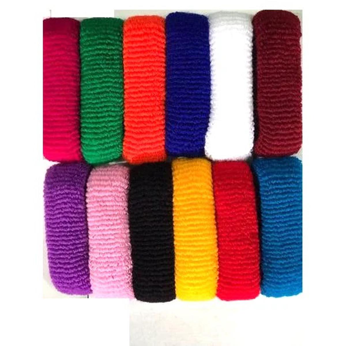 Hair Ties Strong Pony 12 pieces Large Size for Girls and Women Multi colors