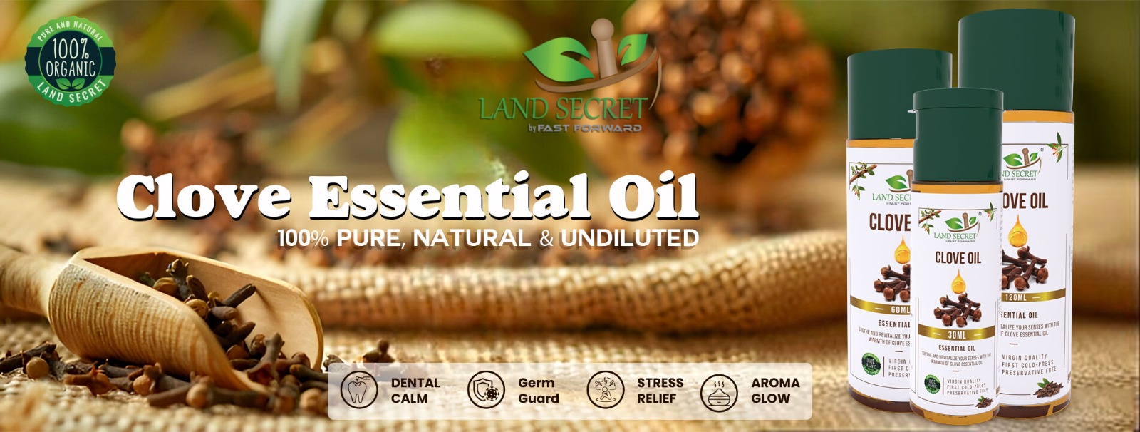 Land Secret Clove Oil