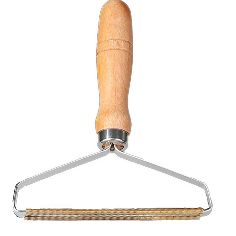 Wooden Epilator Sweater Clothes Shaver Fabric Clothes Sweater Lint Removers Manual Portable Wooden Lint Trimmer Comb Shaver