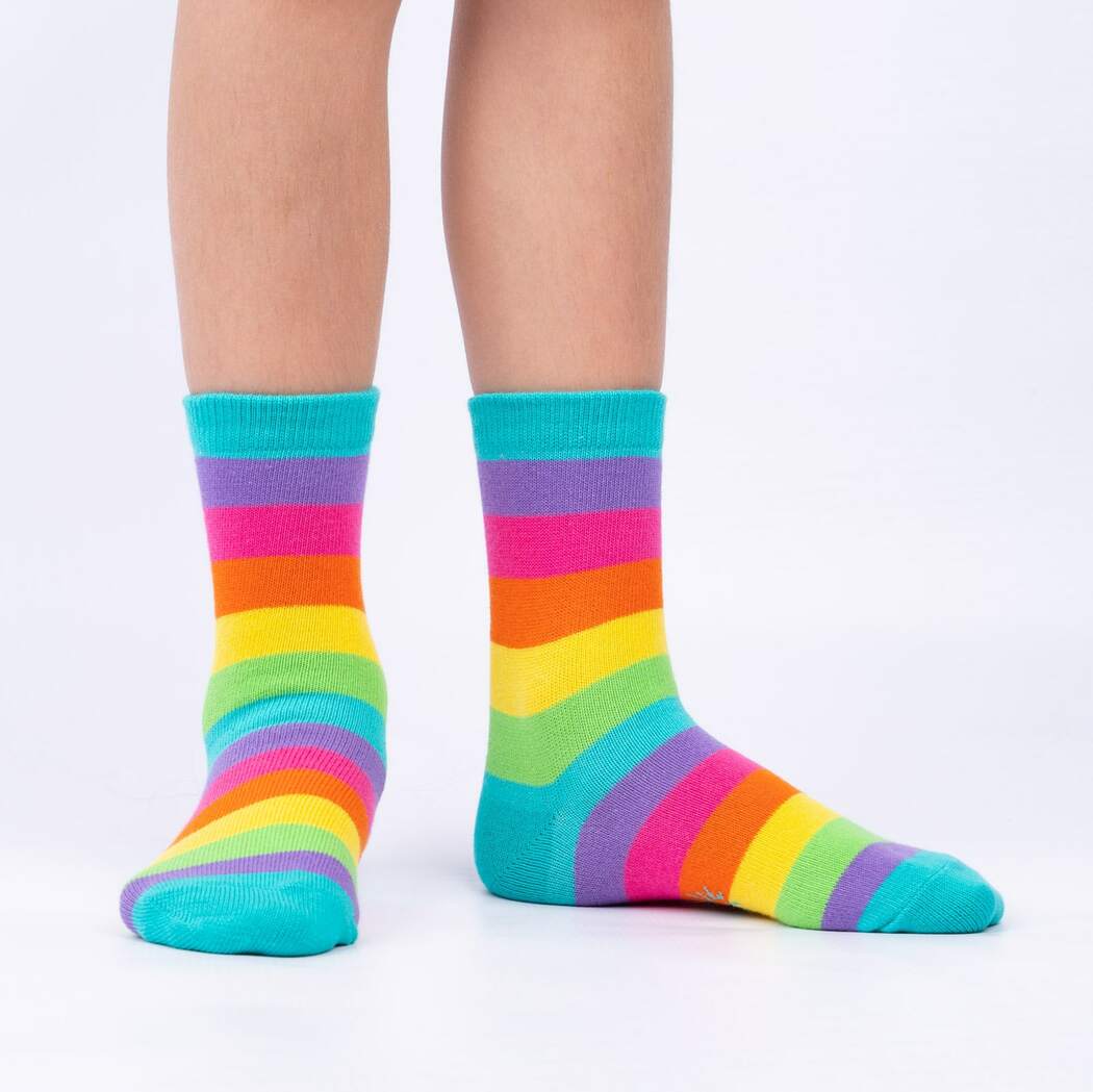 Stripe Crew Socks for Girl & women