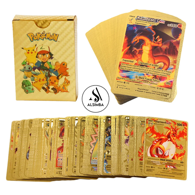 55pc gold pokemon cards Price History of Unyks Star Pokmon Card Game  55 Gold Foil Cards Pack |  Includes VMAX, GX, V-Star, EX | Rare & Common | High HP